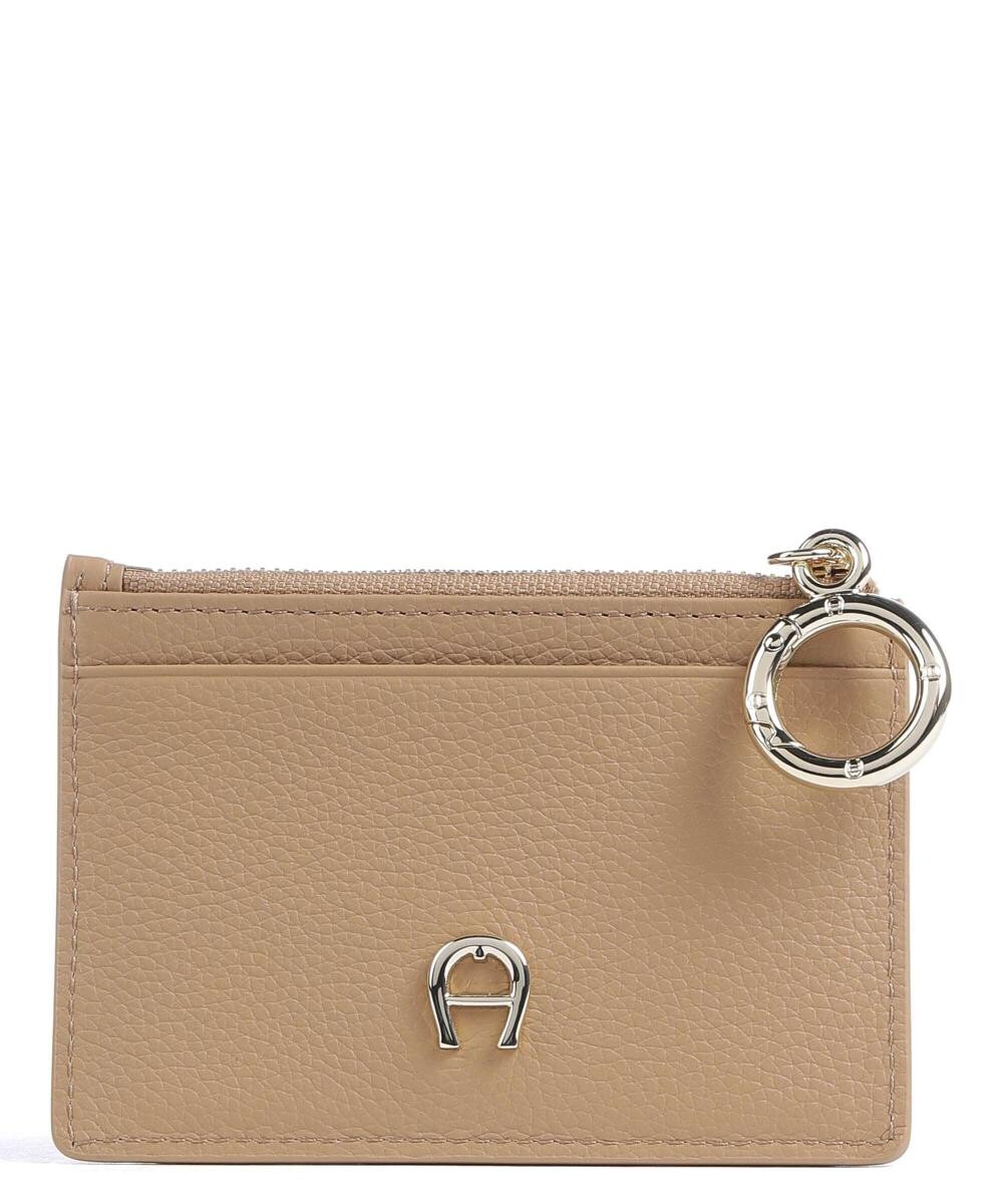 

Кошелек Zita из зернистой яловой кожи Aigner, бежевый