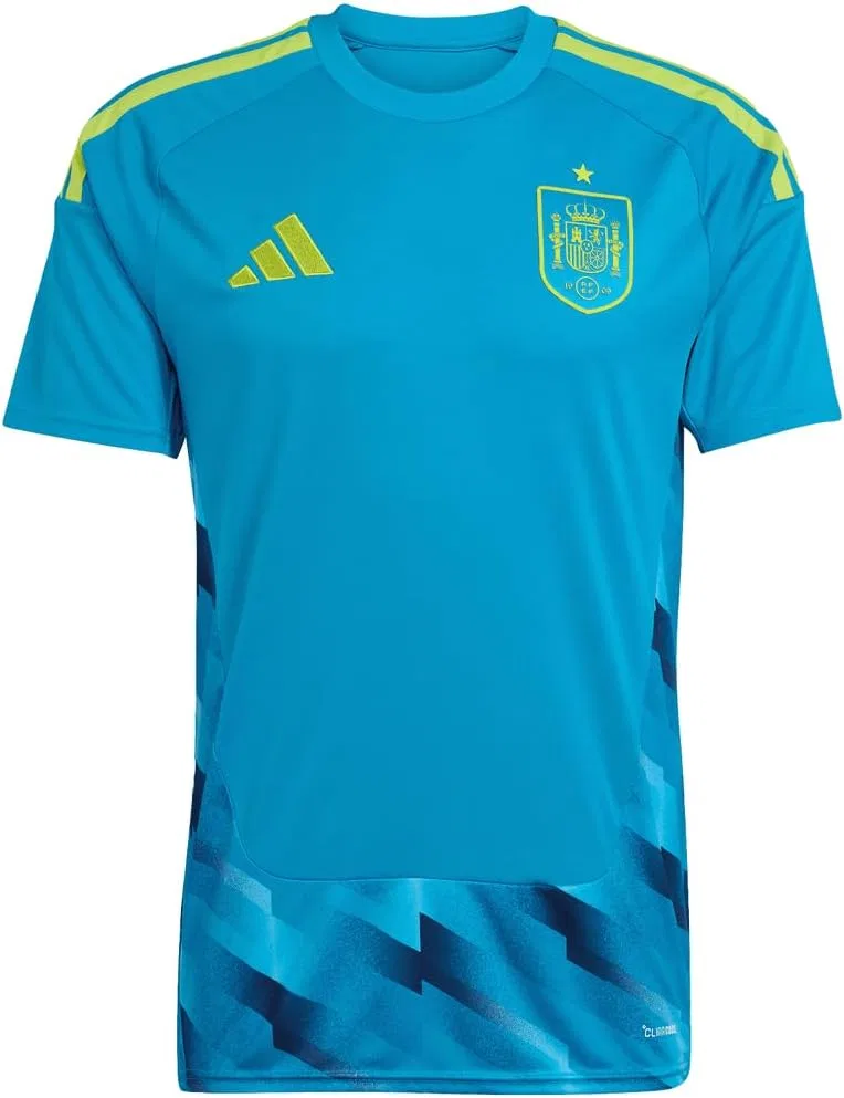Футболка вратарская Испания 2026 adidas, Bold Aqua