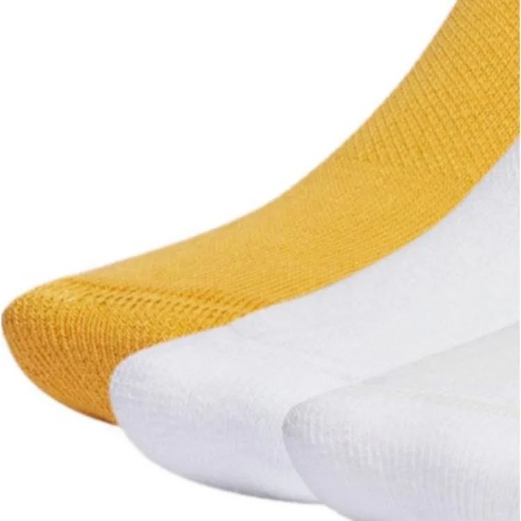 Унисекс носки Mid-Calf Adidas, 3 pack (белый+белый+коричневый) — фото 3