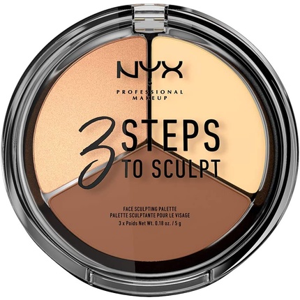 

3 шага к созданию скульптуры — легкий вес 0,079 кг, Nyx Professional Makeup