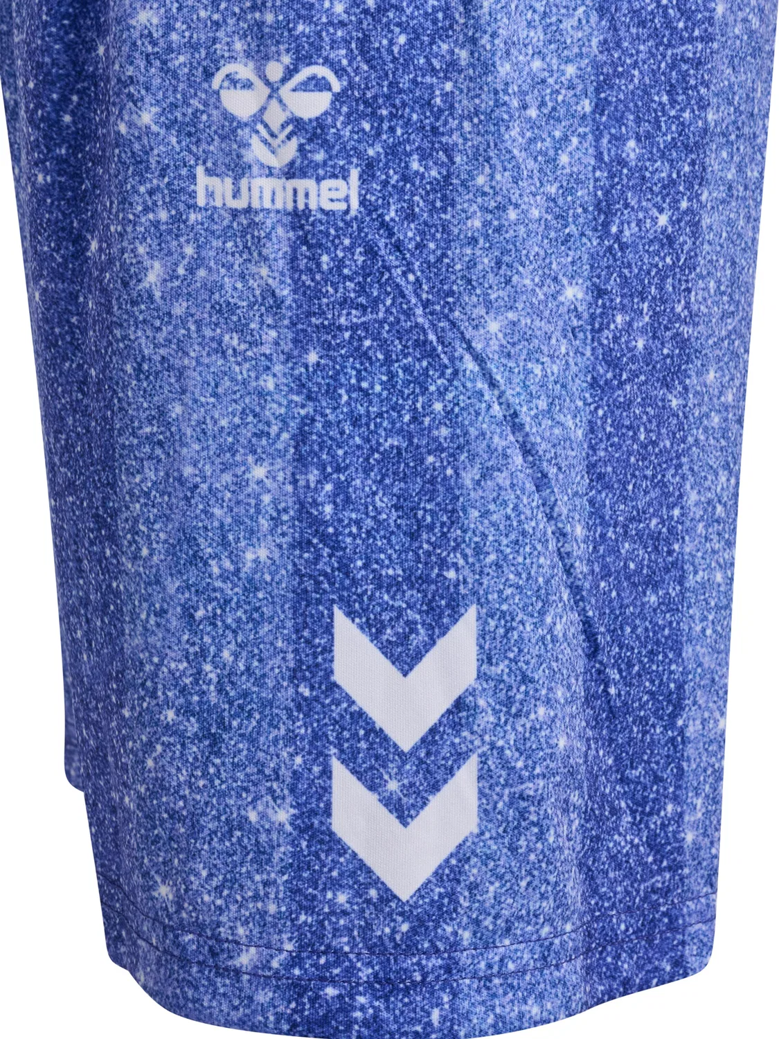 Спортивные шорты Hummel Regular синего цвета — фото 4