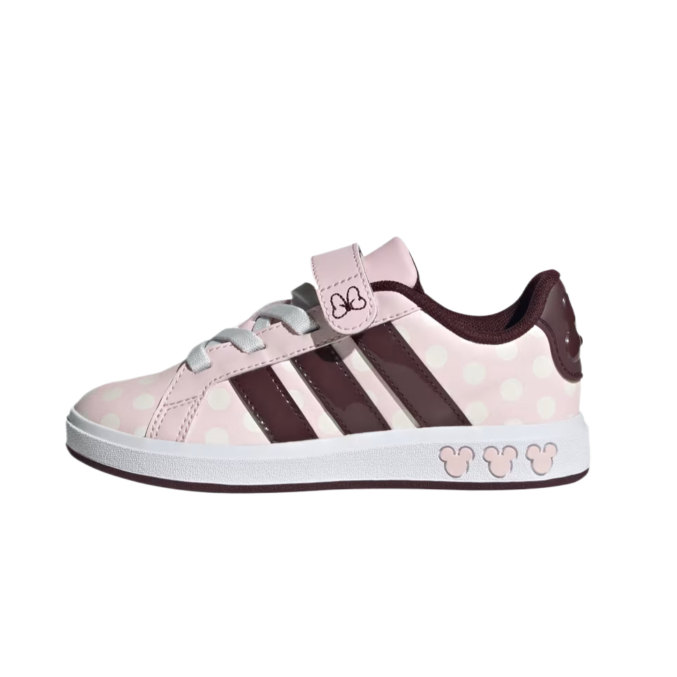 

Adidas Детские кроссовки для активного отдыха Disney x GRAND COURT, розовые, белые, детские