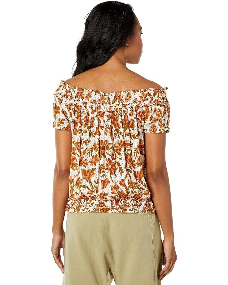 

Блуза Free People Suki Blouse, цвет Ivory Combo