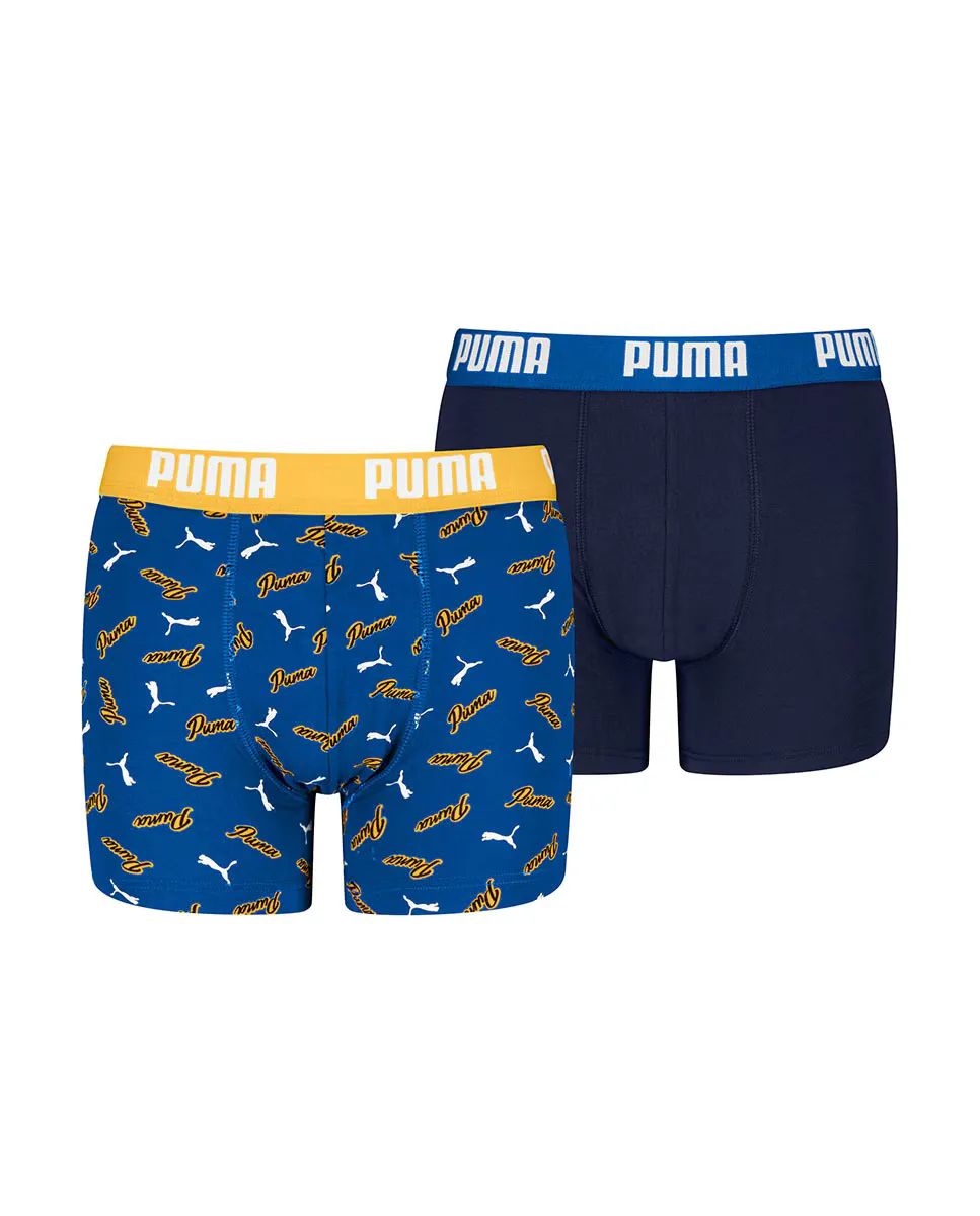 

Детские боксеры PUMA - мягкая эластичная ткань, удобная резинка (2 шт), синий