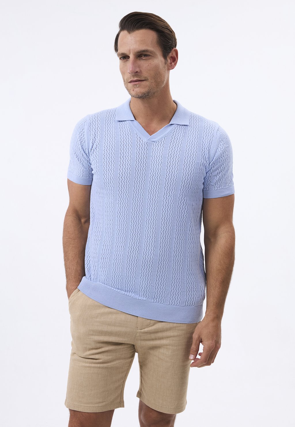 

Рубашка поло SHORT SLEEVE Felix Hardy, синий