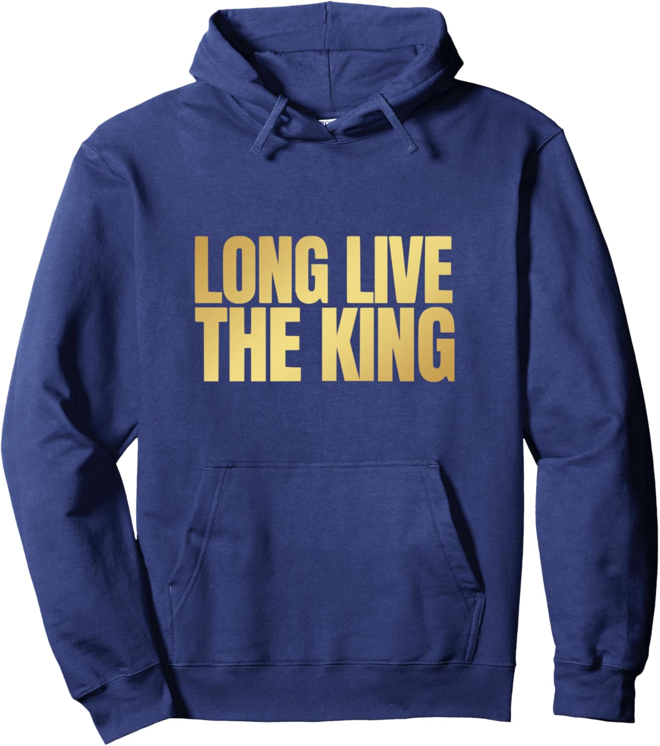 

Длинная толстовка Long Live The King Of England! God Save The King! Long Live The King!, темно-синий