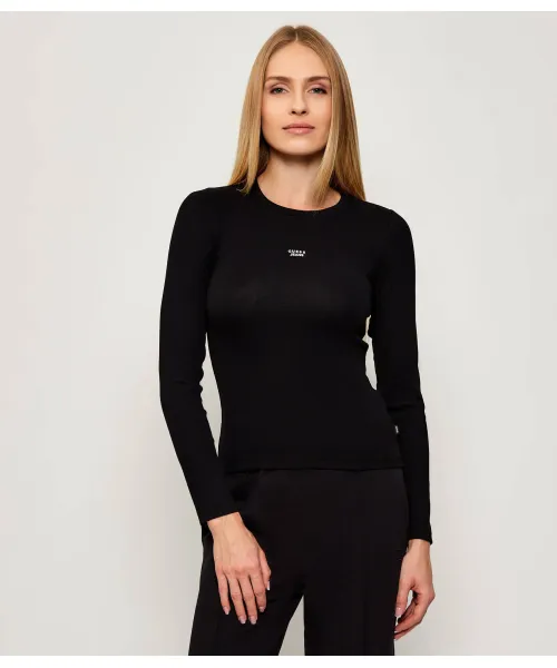 

Вышитая блузка Slim fit Guess Jeans, черный