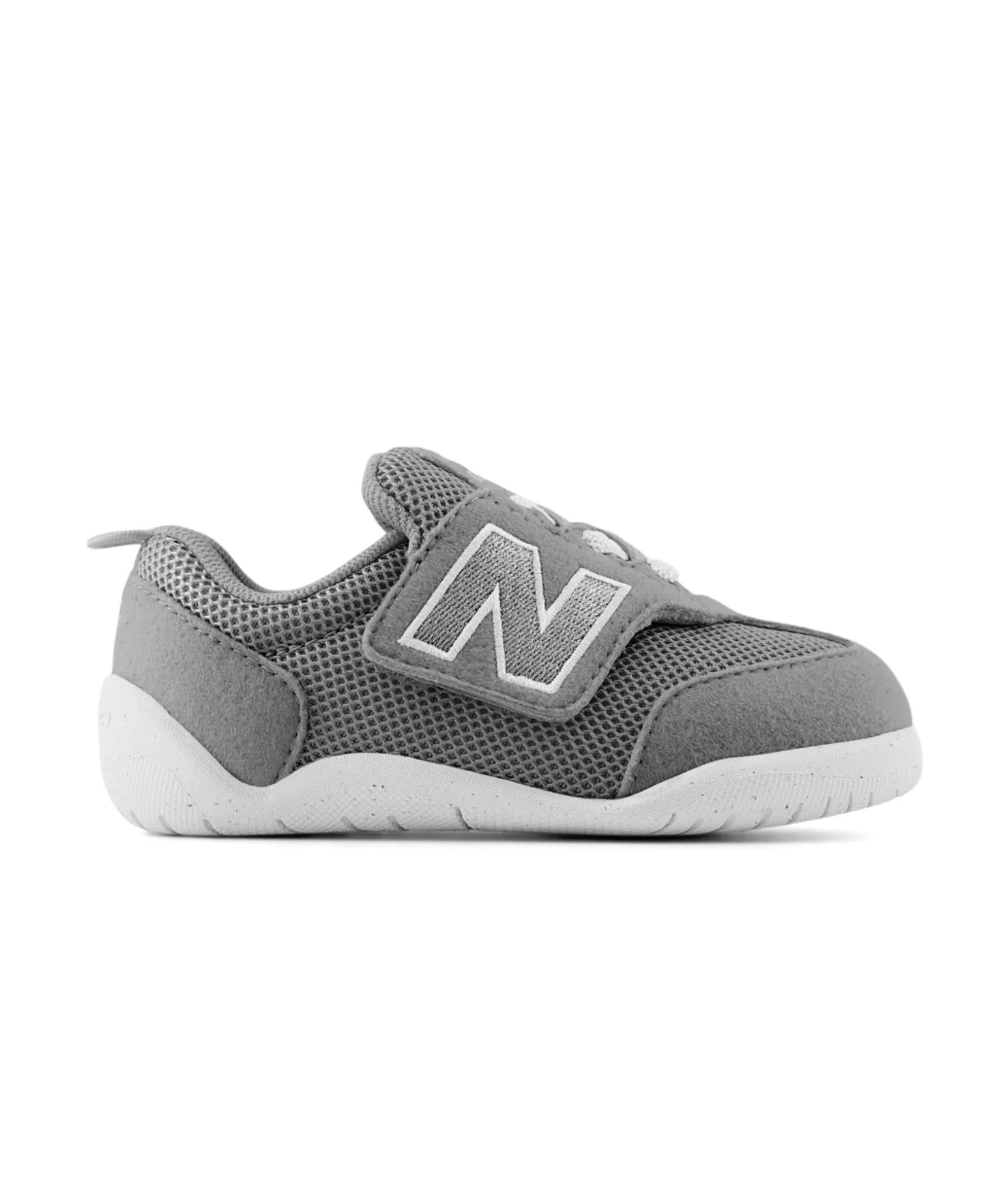 Детские кроссовки с липучками New-B FIRST New Balance серые