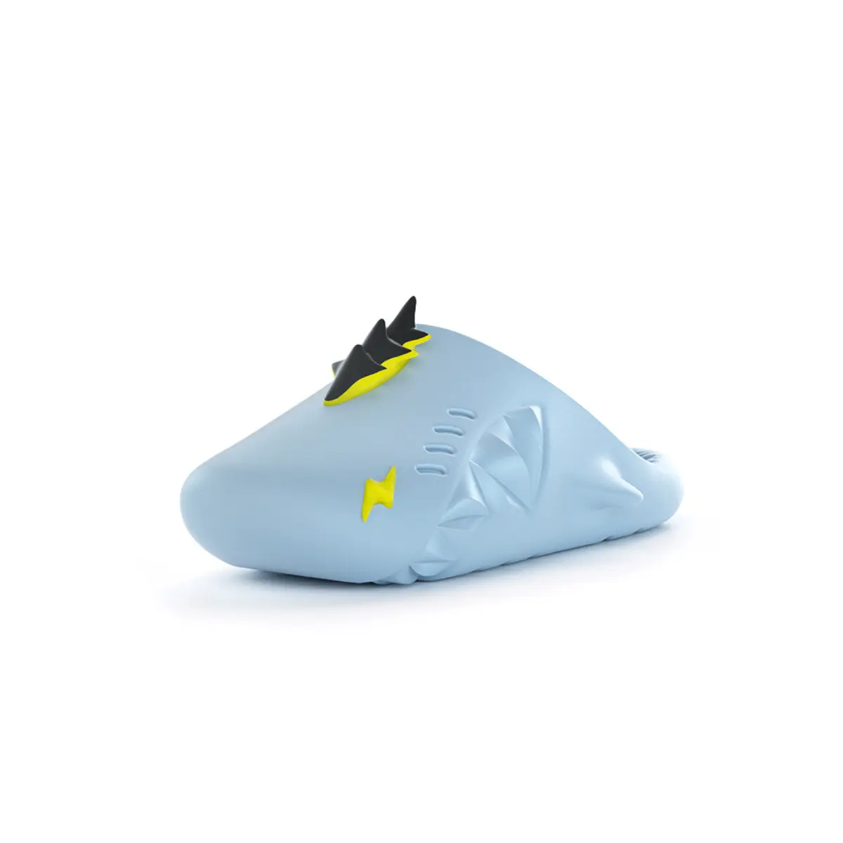 

HelloSlippers Акулайтс Мул Закрытые Тапочки Молния Дракон Унисекс Синие, цвет Blue