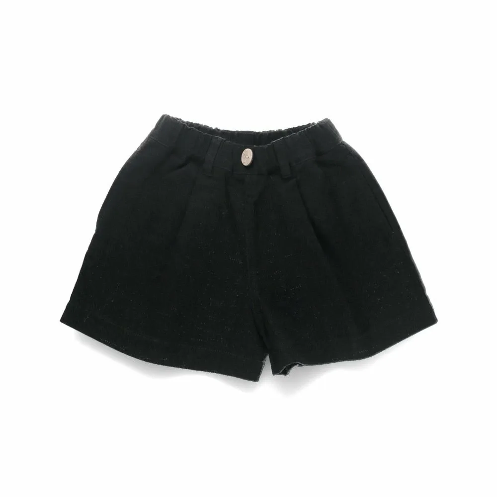 Панамские тканые шорты Branshes, цвет Black