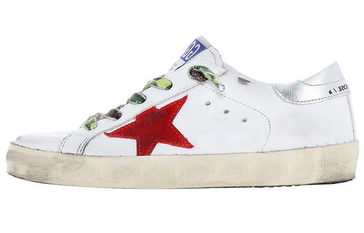 

Кроссовки детские Golden Goose Low-top, красный / белый