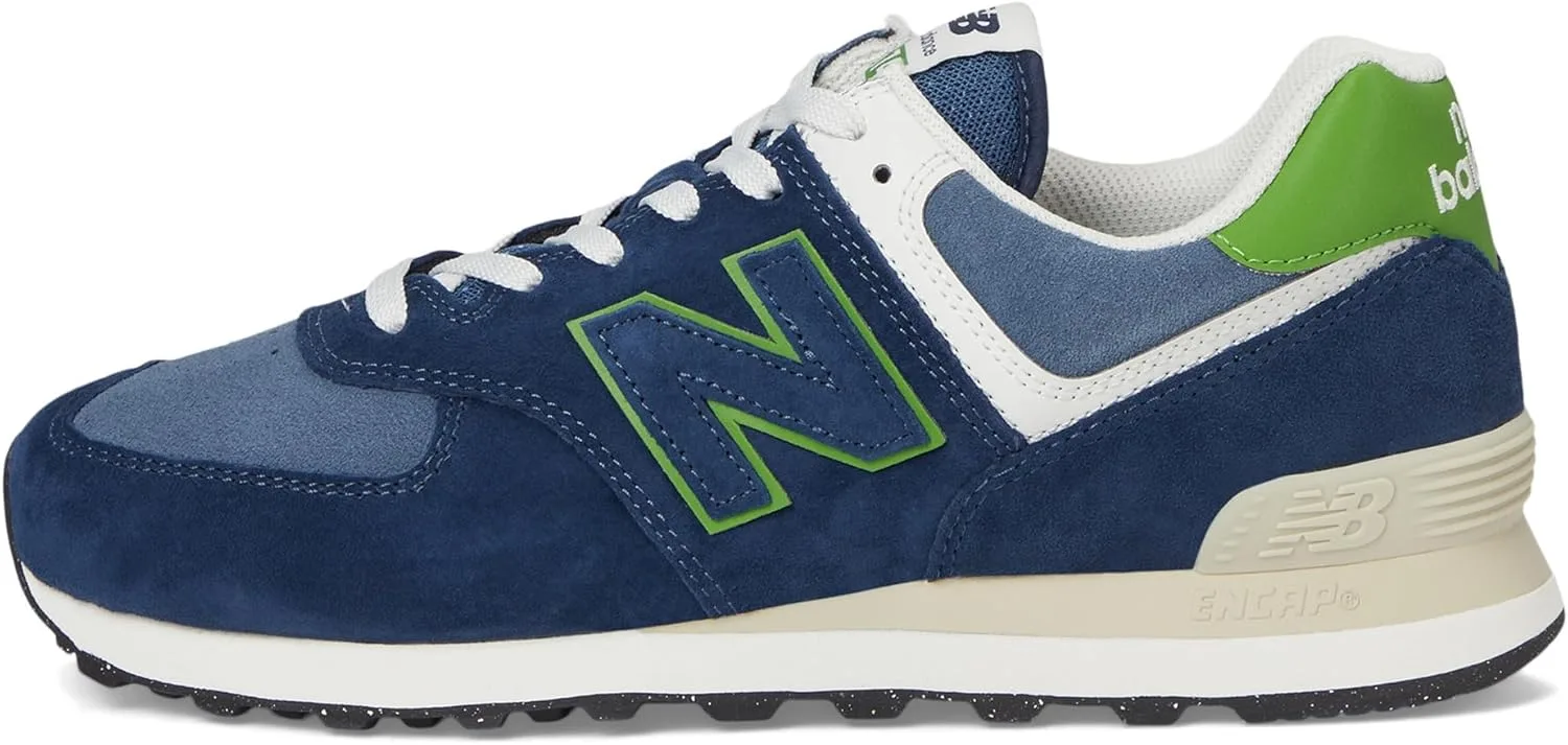 Кроссовки New Balance Unisex 574, темно-синий — фото 4