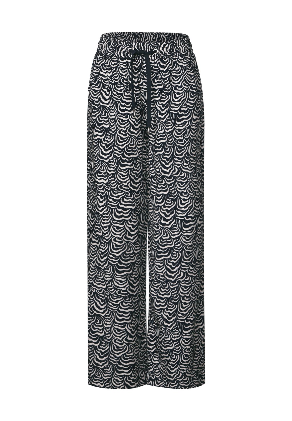 

Брюки GEMUSTERTE WIDE LEG Street One, темно-синий