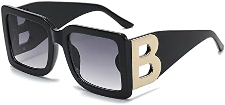 

Солнцезащитные очки большого размера 2027 года для женщин, с крупной оправой, разноцветные солнцезащитные очки с градиентным переходом цвета, женские очки в стиле хип-хоп MTZJH, 6