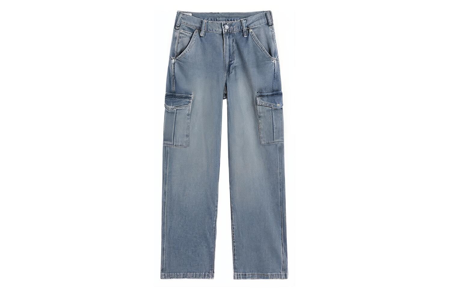 

Джинсы женские стираные синие Gap