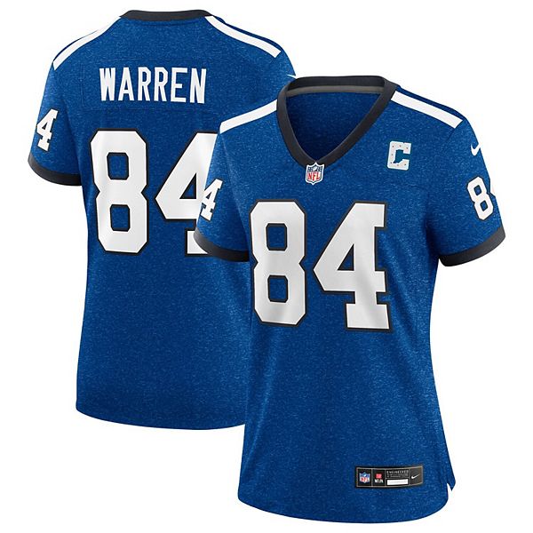 

Женская футболка Tyler Warren Heather Royal Indianapolis Colts Alternate 2 Indiana Nights Nike