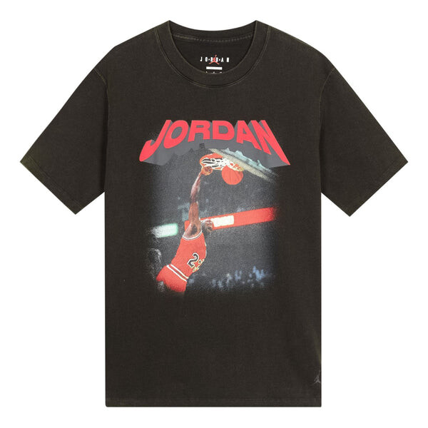 

Футболка с логотипом Slam Dunk Air Jordan, черный