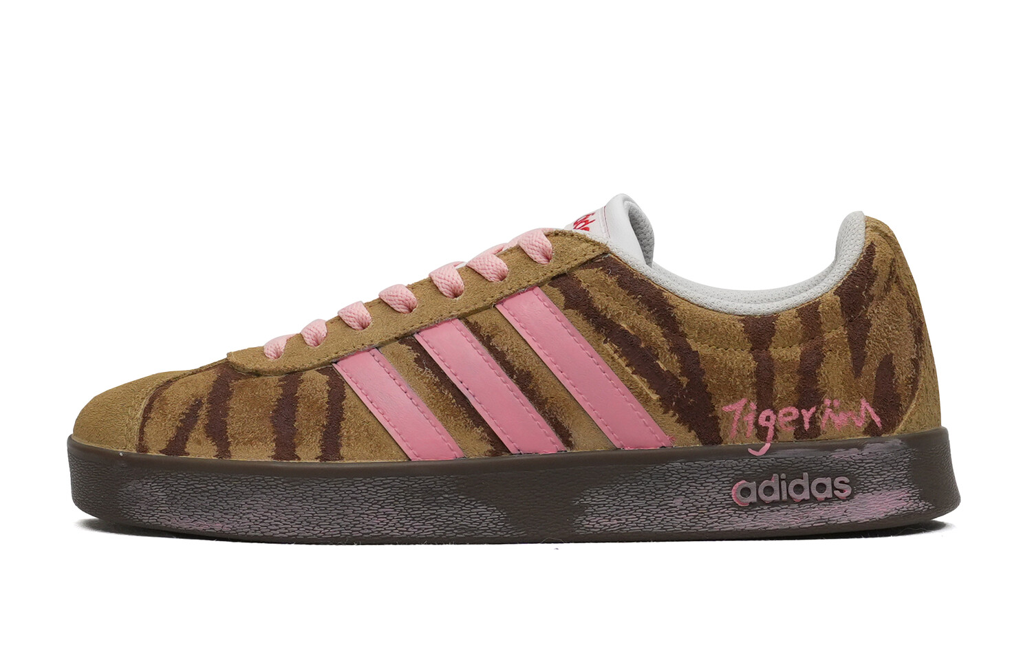 

Кроссовки adidas neo Skateboarding Shoes Unisex Low-top Pink/Brown, коричневый