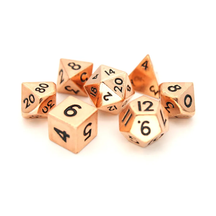 

Поли-наборы для малышей (7), Wood and Metal Dice (Dice Envy)