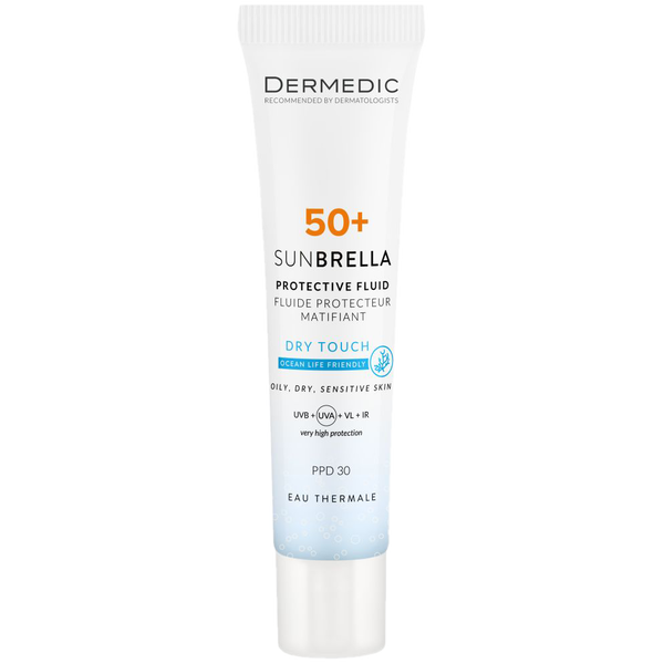 

Матирующий защитный крем spf 50+, 40 мл Dermedic Subrella