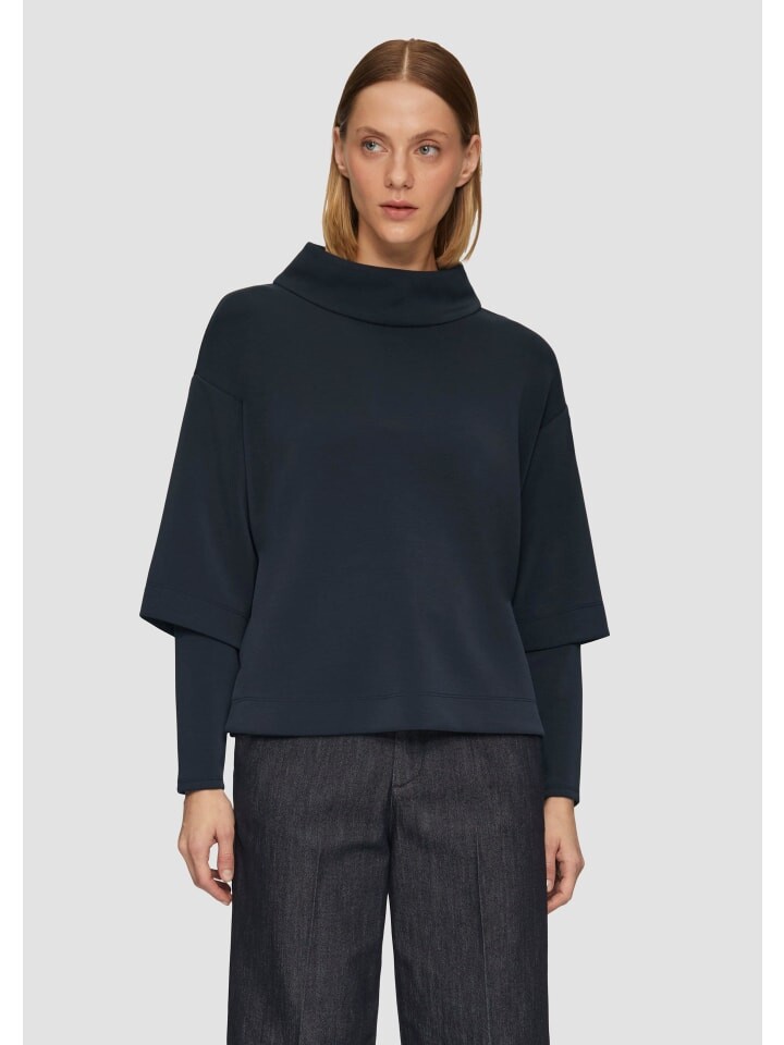 

Толстовка s.Oliver BLACK LABEL Sweatshirt langarm, синий