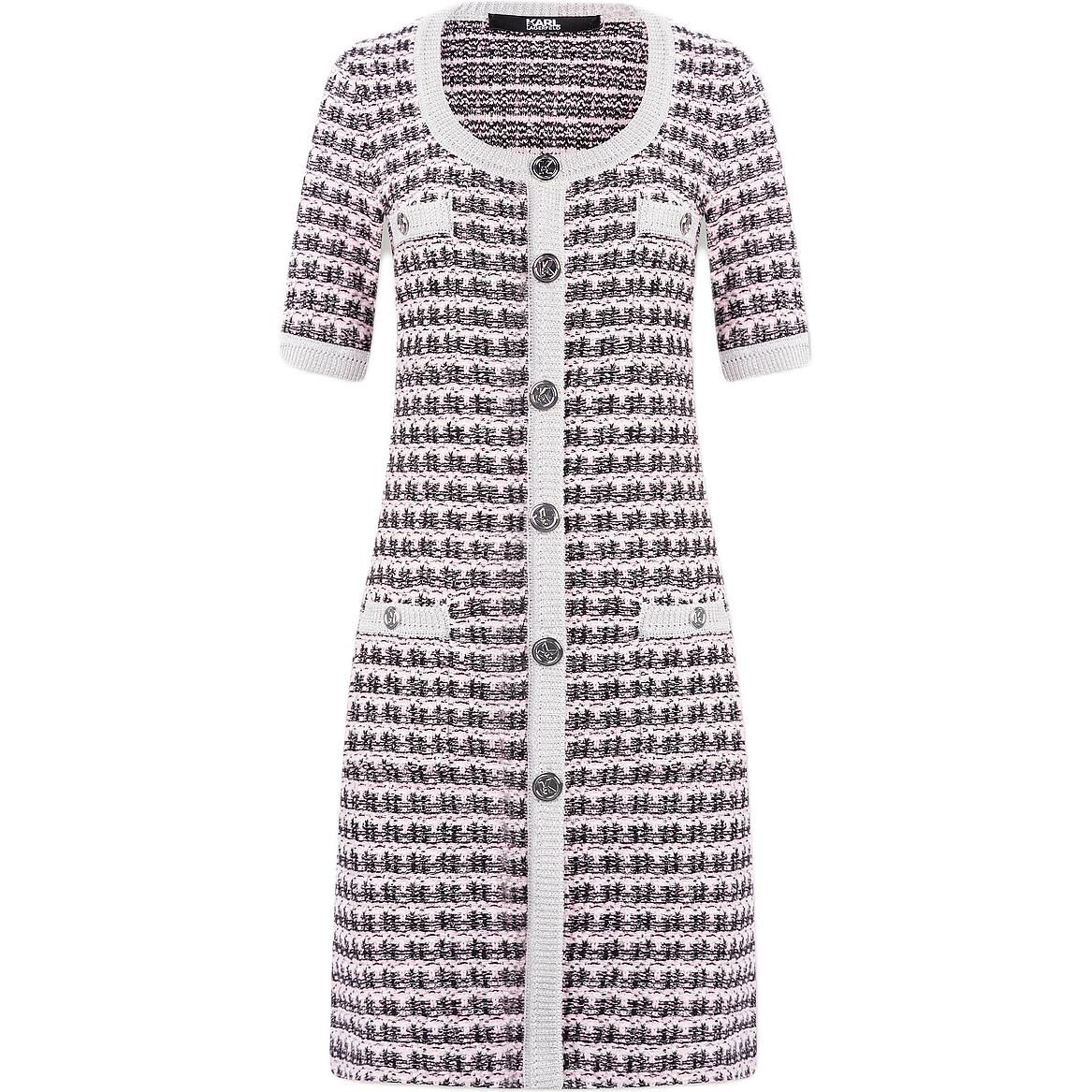 

KARL LAGERFELD / Karl Lagerfeld Jeans Платье с короткими рукавами KARL LAGERFELD женское розовое