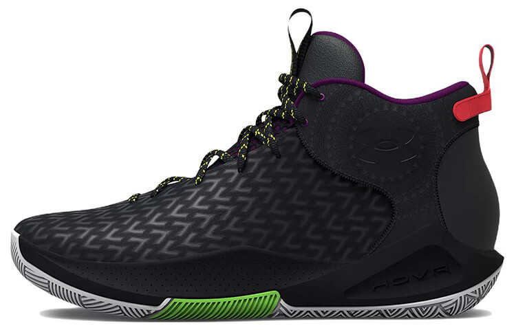 

Баскетбольные кроссовки Havoc 4 унисекс среднего размера черного цвета Under Armour