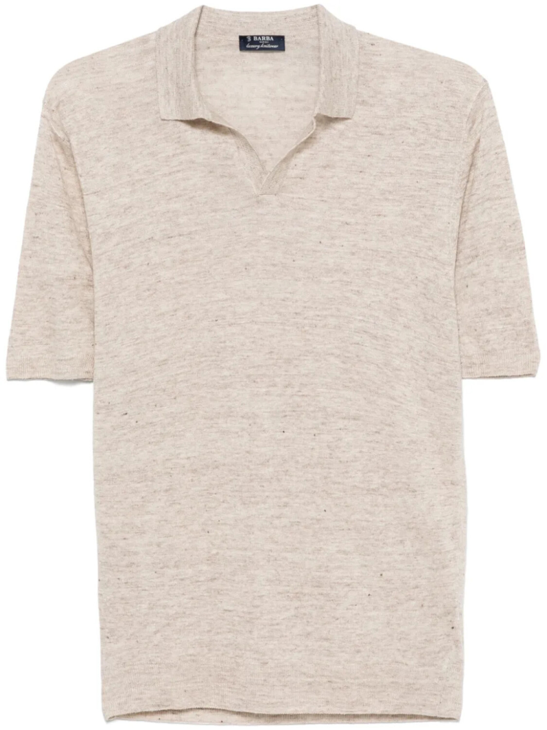 

Футболка Barba из тонкой вязки, нейтральный