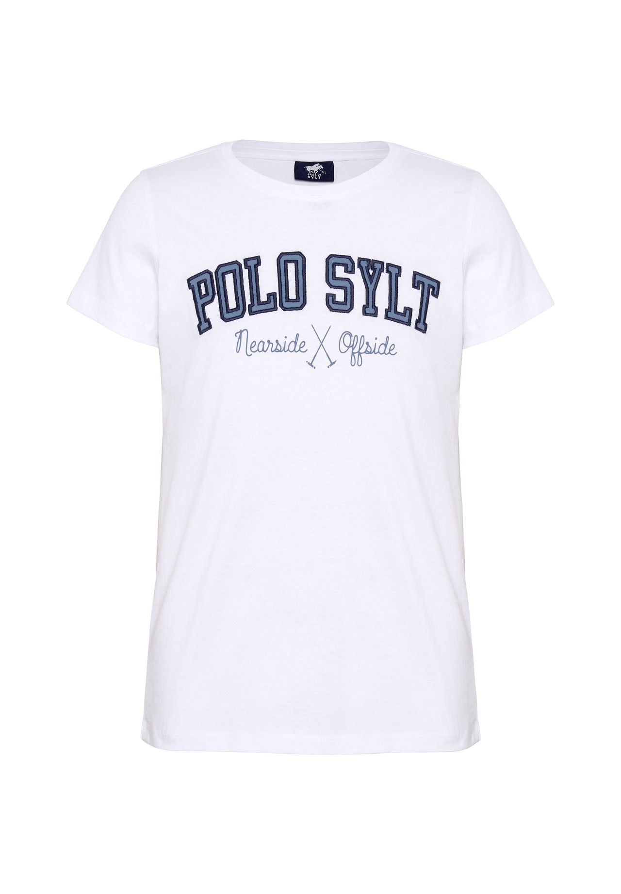 

Футболка с логотипом POLO SYLT, цвет 11-0601 Bright White