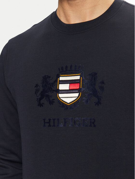Толстовка обычного кроя Icon MW0MW38349 Tommy Hilfiger, синий — фото 4