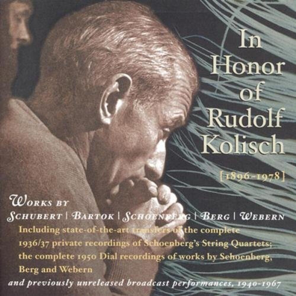 

Диск CD In Honor Of Rudolf Kolisch 189 - Rudolf Kolisch