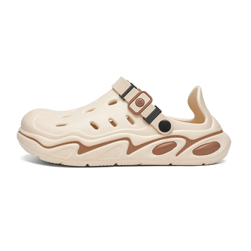 

NANJIREN Клоги мужские бежево-коричневые, цвет Beige Brown
