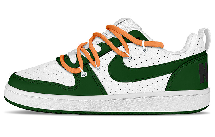 

Кроссовки Nike Skateboarding Shoes Men Low-top Orange, зеленый