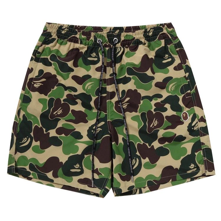 

Шорты BAPE ABC Camo One Point Relaxed Fit Water Shorts, Green