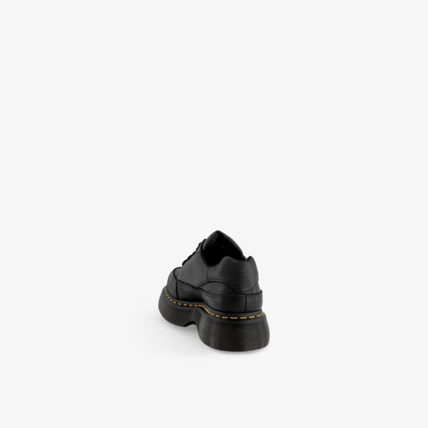 Ботинки Dr. Martens кожаные с люверсами, черный — фото 4