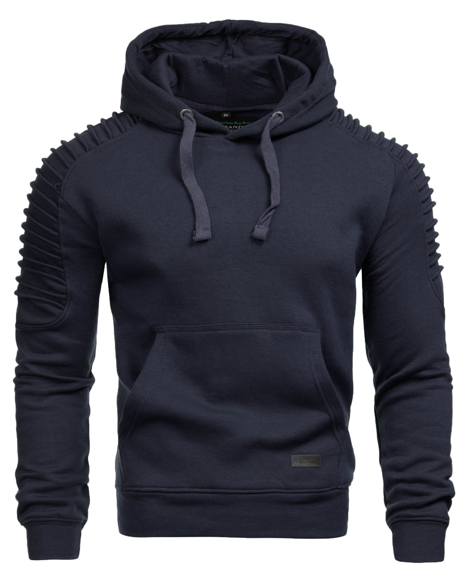 

Толстовка Alessandro Salvarini Hoodie AS 074, темно-синий