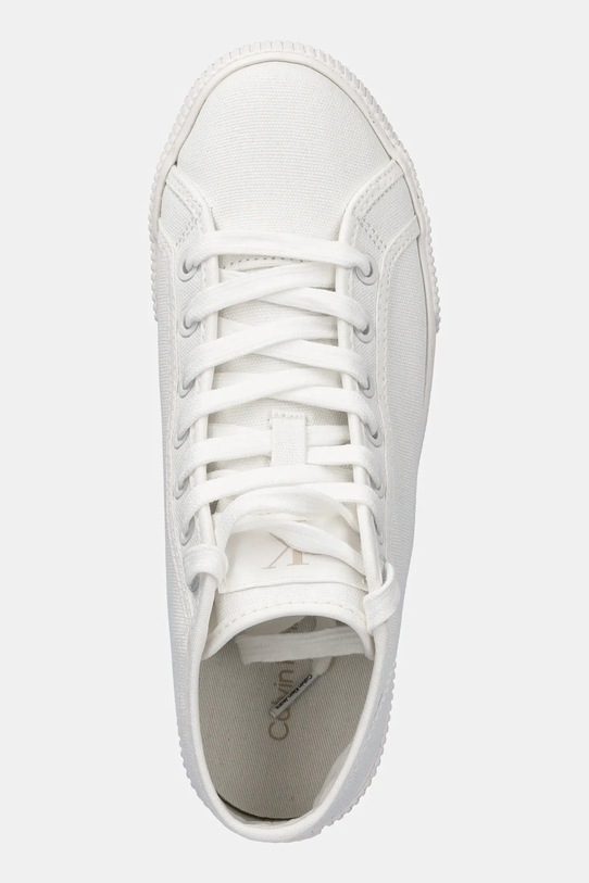 Кроссовки ESS VULC MID CV MG WN Calvin Klein Jeans, белый — фото 4