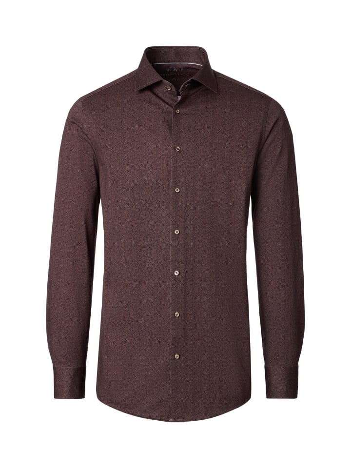 

Venti Деловая рубашка коричневого цвета