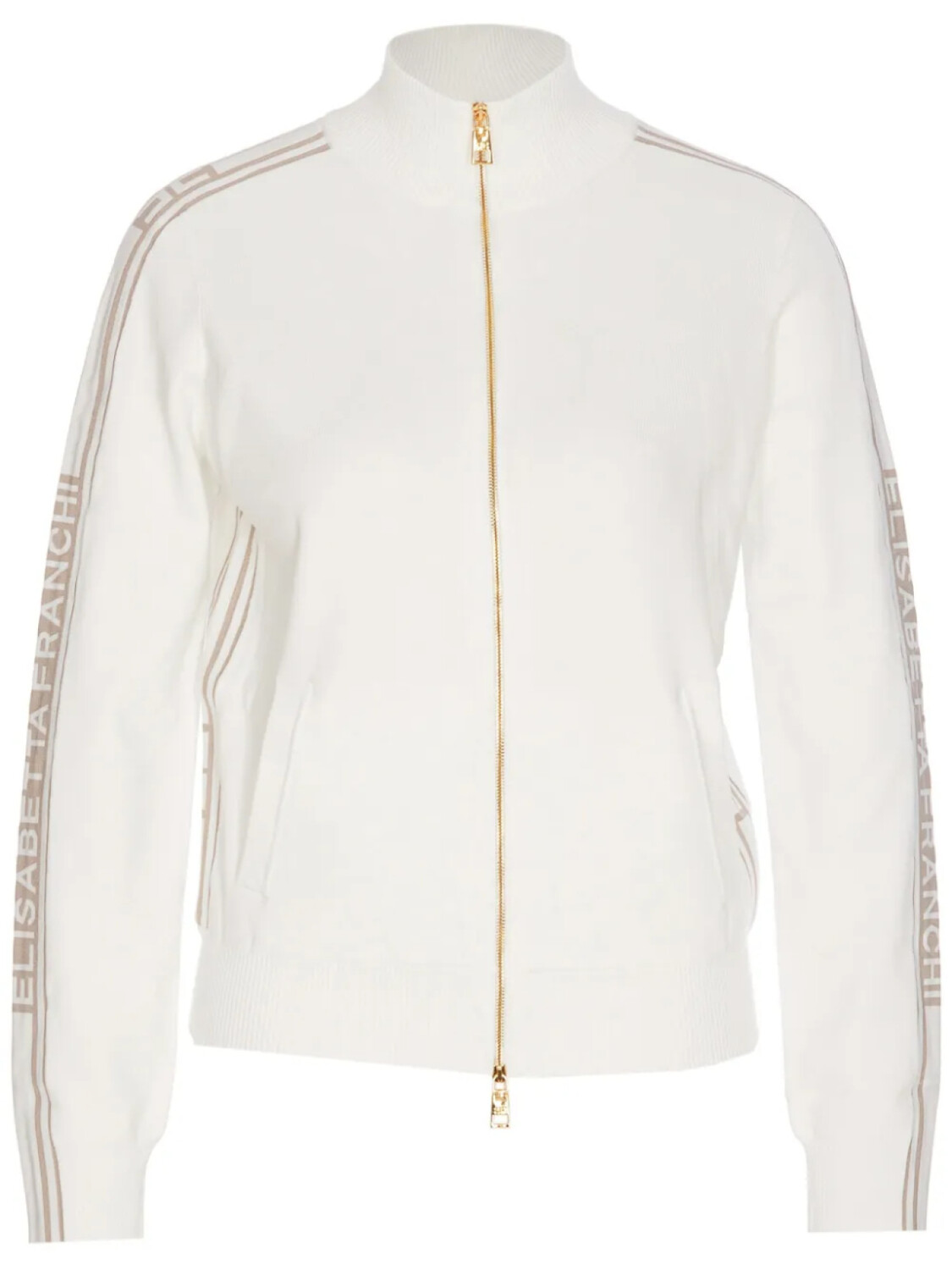 

Elisabetta Franchi куртка с логотипом, белый