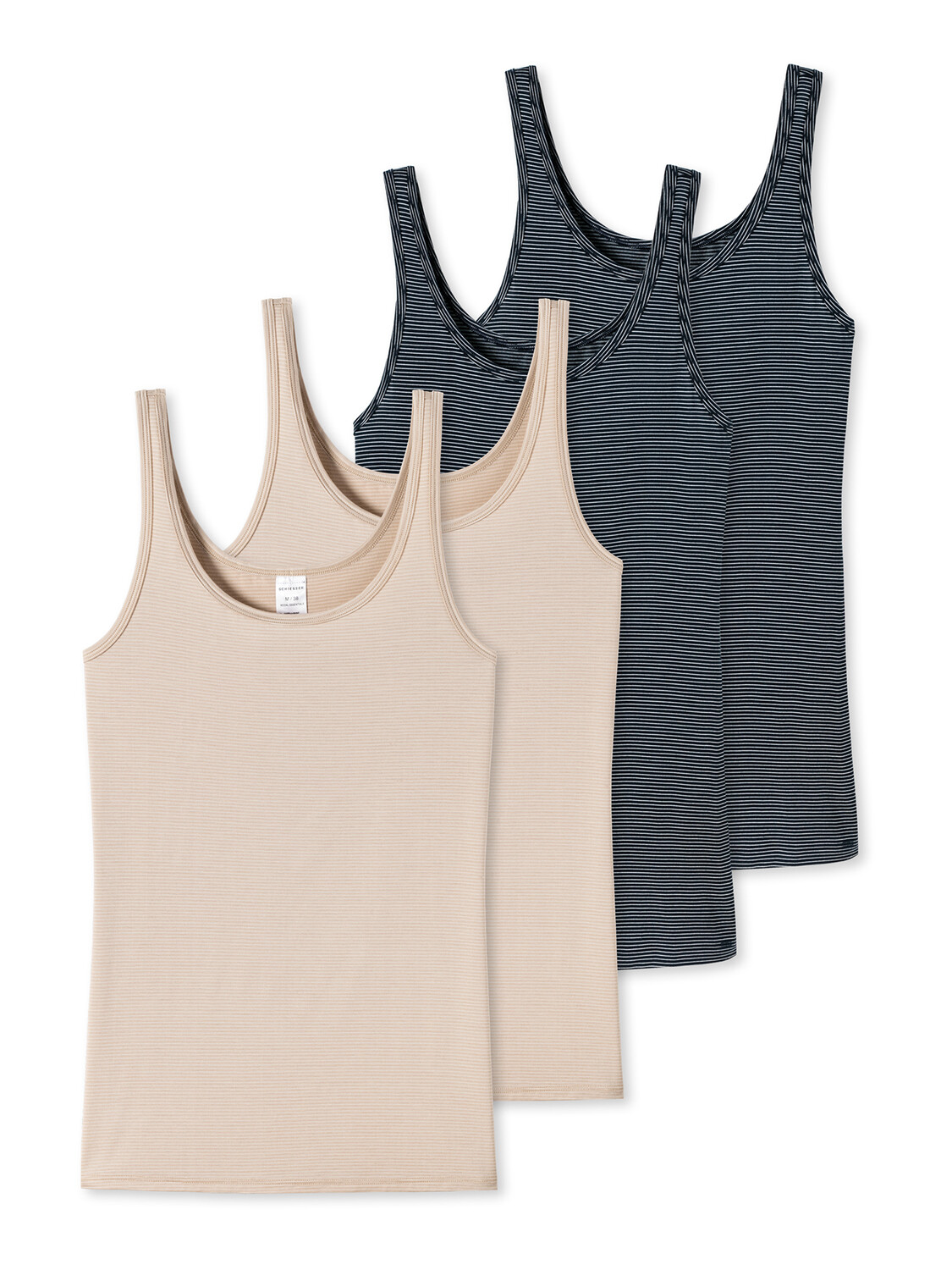 

Топ Schiesser Spaghetti Modal Essentials, цвет mix