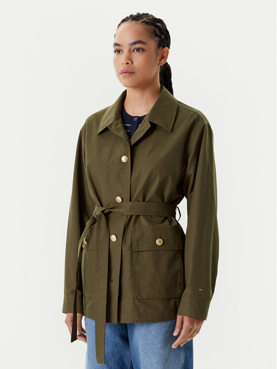 

Переходная куртка стандартного кроя WW0WW45620 Tommy Hilfiger, зеленый