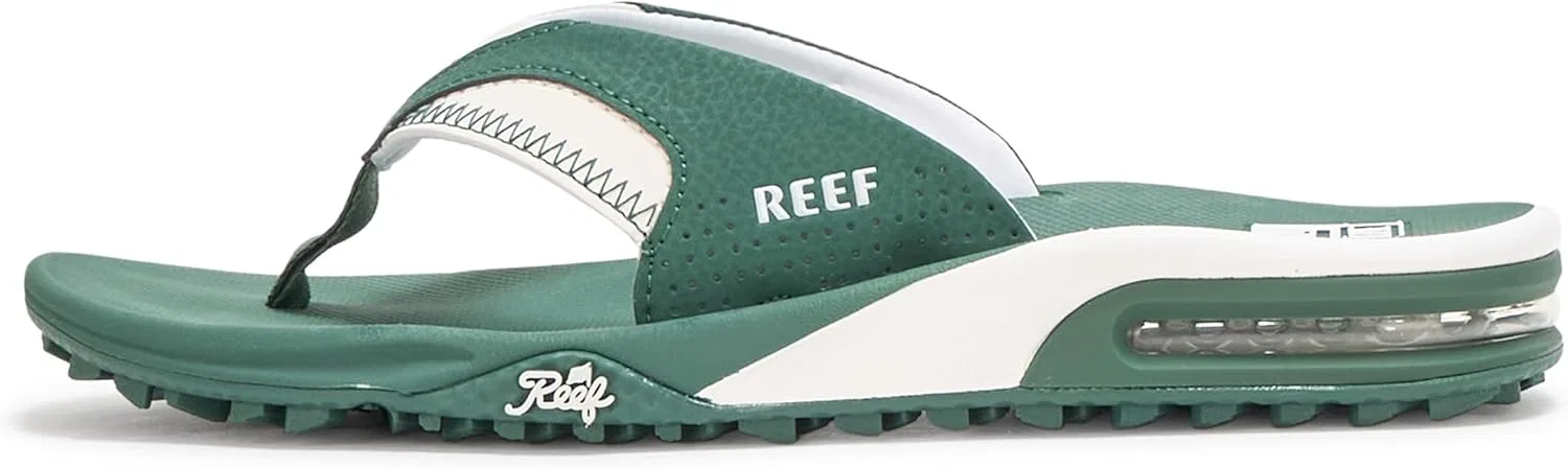 Сандалии с открывалкой для бутылок, REEF, зеленый/белый — фото 2