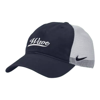 

Бейсболка Nike San Diego Wave Heritage86 Soccer Trucker Hat, цвет College Navy