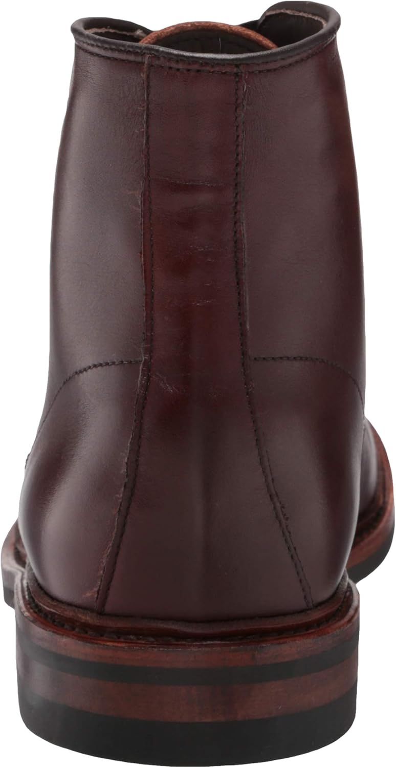 Мужские оксфорды Allen Edmonds Higgins M Wp с гладким носком, Chili — фото 3