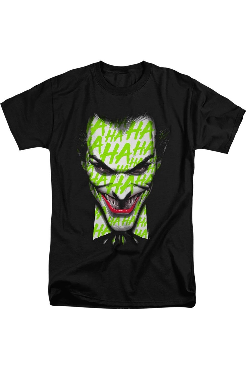 

Футболка с коротким рукавом Batman Ha Ha Smile для взрослых Gildan, черный