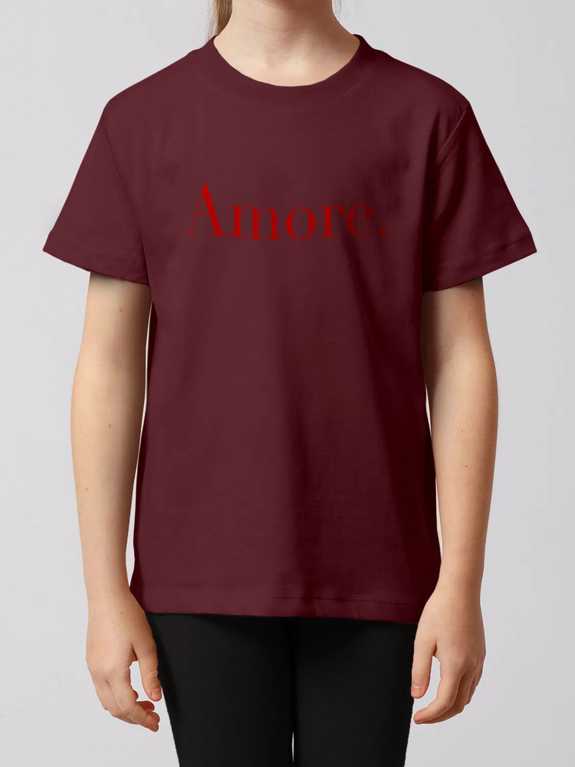 Футболка 'Amore' Watabout.Kids, Red/Merlot — фото 2