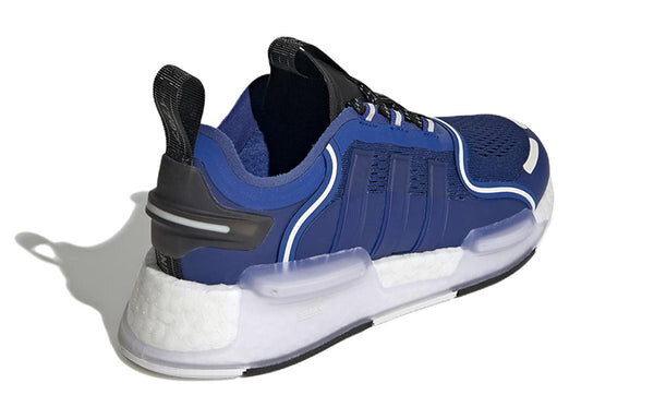 Кроссовки nmd_r1 v3 Adidas, синий — фото 4