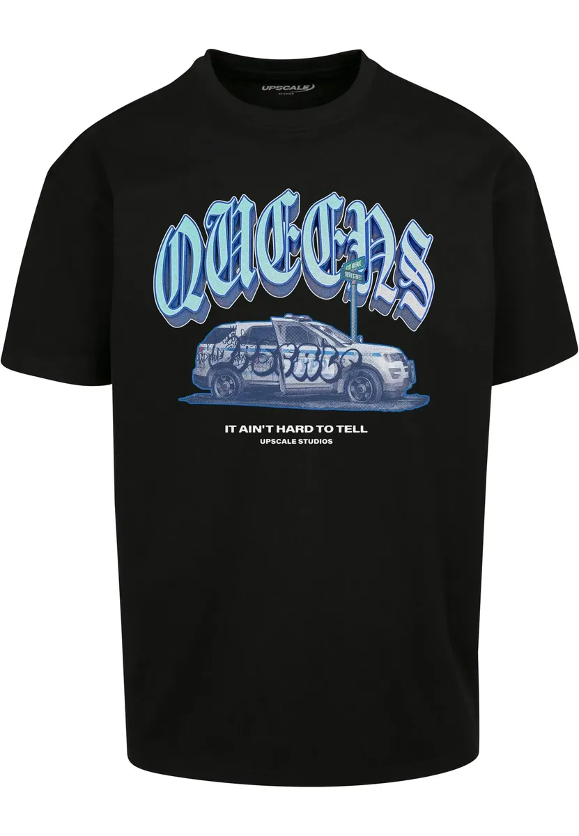 

Футболка Upscale by Mister Tee "Upscale by Mister Tee Unisex Queens Oversize Tee", черный
