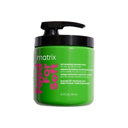 

MATRIX TOTAL RESULTS Food For Soft Rich Treatment Увлажняющая крем-маска 500мл