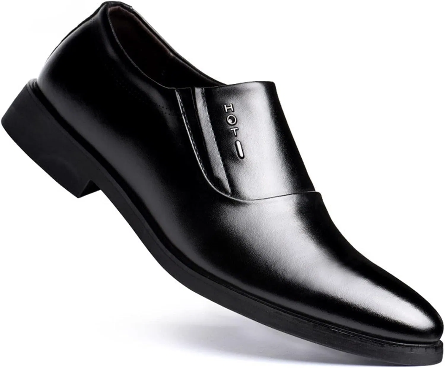 Туфли Men's shoes, men's shoes, casual men's leather shoes Generic, Black